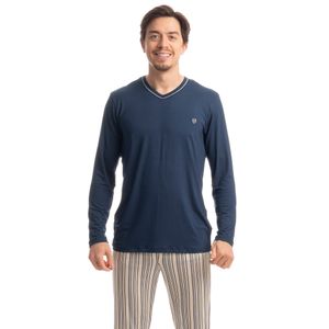 Pijama Masculino Longo Francisco Tombini