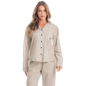 Pijama Feminino Longo Americano Stripes