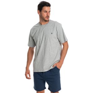 Pijama Masculino Curto Com Bolso Eduardo Tombini