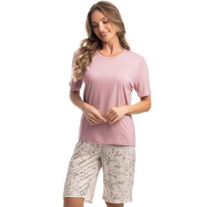 Pijama Feminino Bermuda Brinco De Princesa