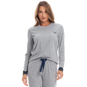 Pijama Feminino Longo Paola