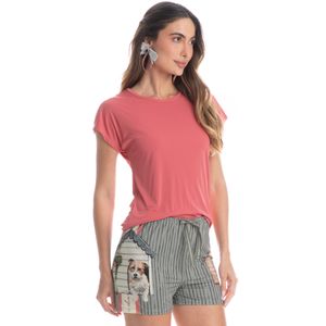 Pijama Curto Vira Latas