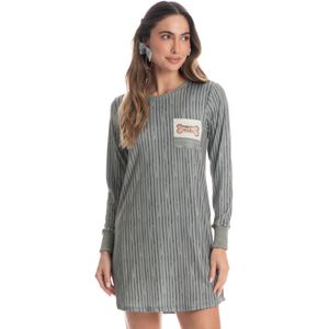 Camisão Curto Manga Longa Vira Latas