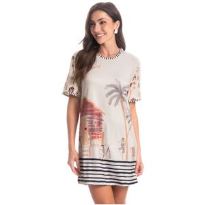 Camisão Curto Navy