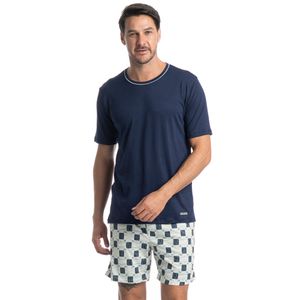 Pijama Masculino Curto Thomas Estampado Tombini