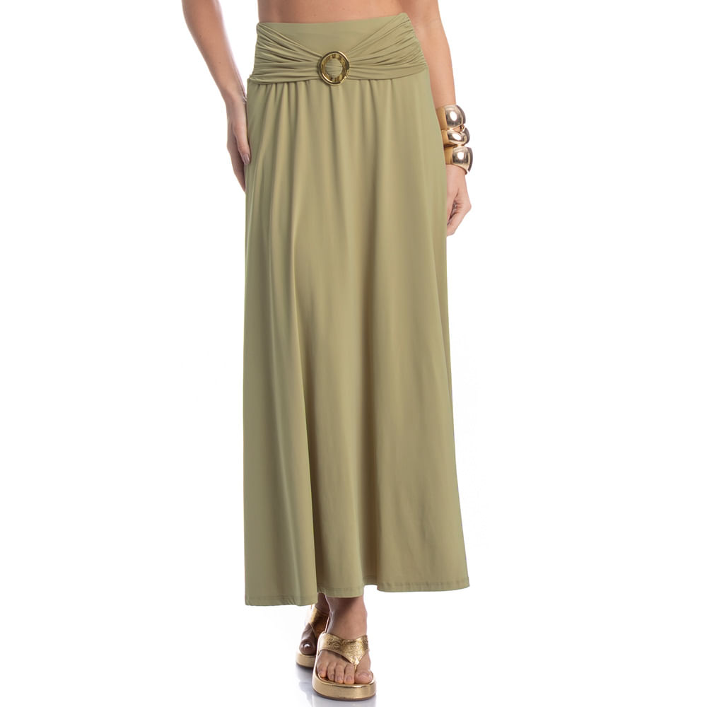 Saia Verdini Com Fivela Verde - Imagem 1