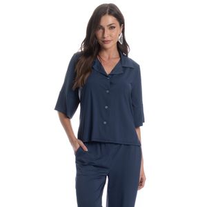 Camisa Feminina Curta Breeze