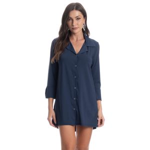 Camisa Feminina Abotoada Breeze