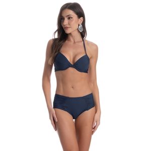 Biquíni Meia Taça Franzida Média Breeze