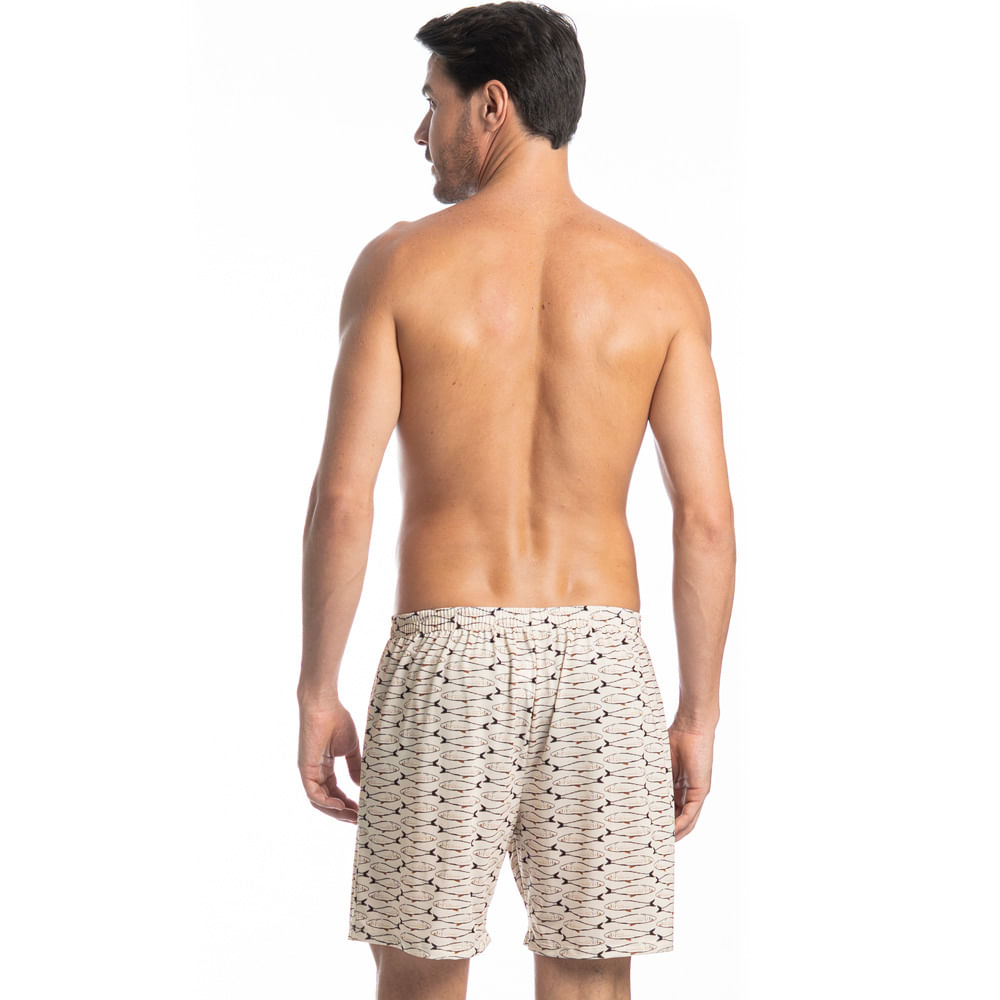 Boxer Masculina Netuno Tombini Preto - Imagem 2