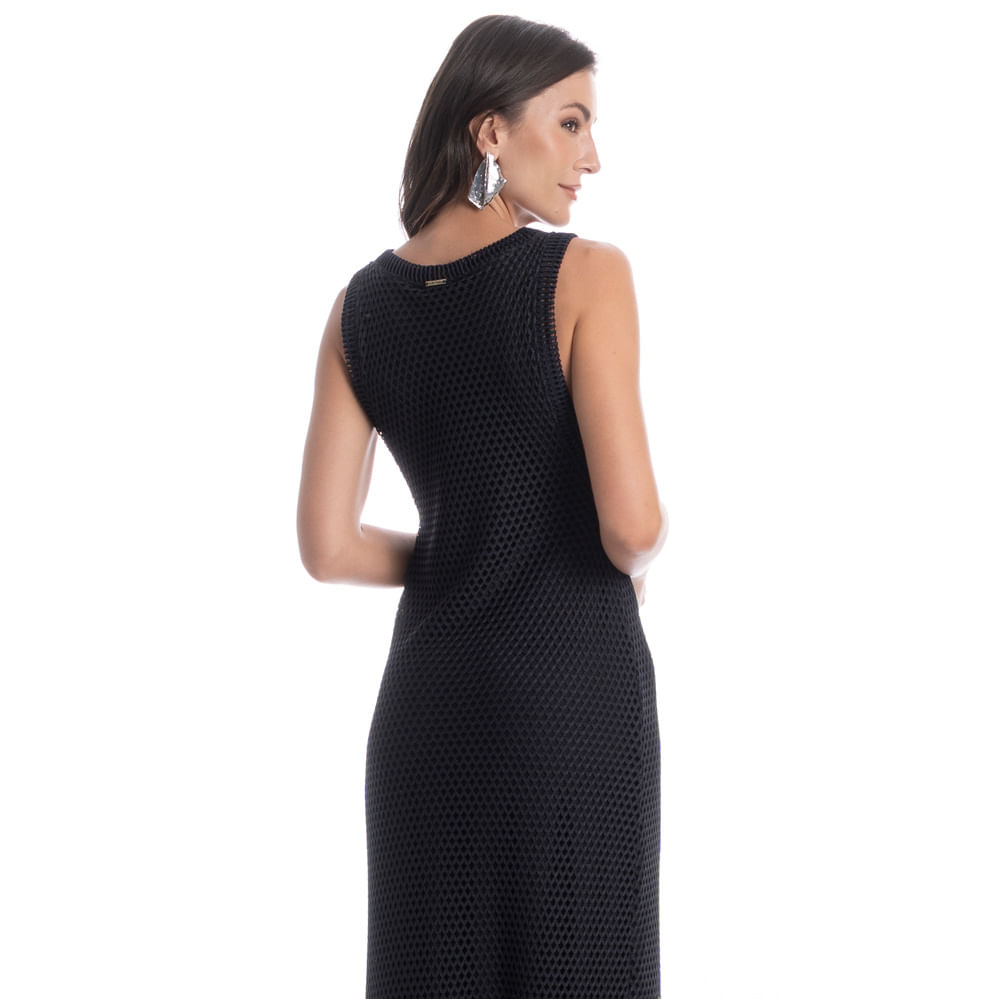 Vestido Longo Regata Arena Preto - Imagem 2