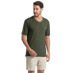 Pijama Masculino Curto Decote V Apolo Tombini
