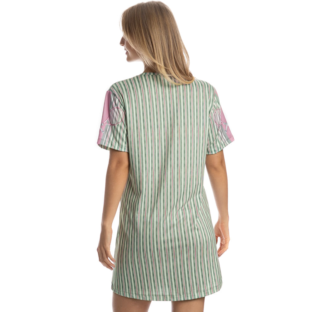 Camisão Curto Lyla Sports Verde - Imagem 2