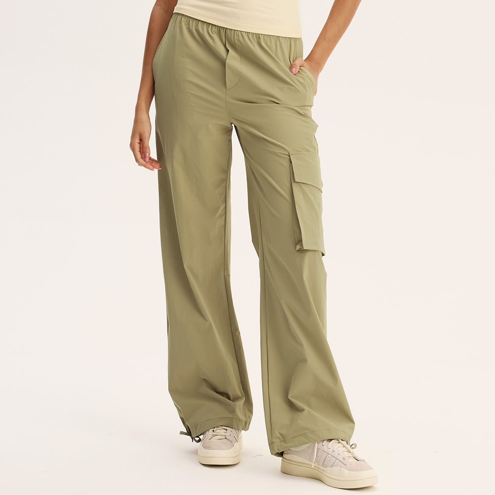 Calça Feminina Cargo Alfa Sport Vivame Verde - Imagem 1