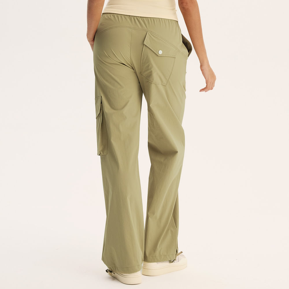 Calça Feminina Cargo Alfa Sport Vivame Verde - Imagem 2