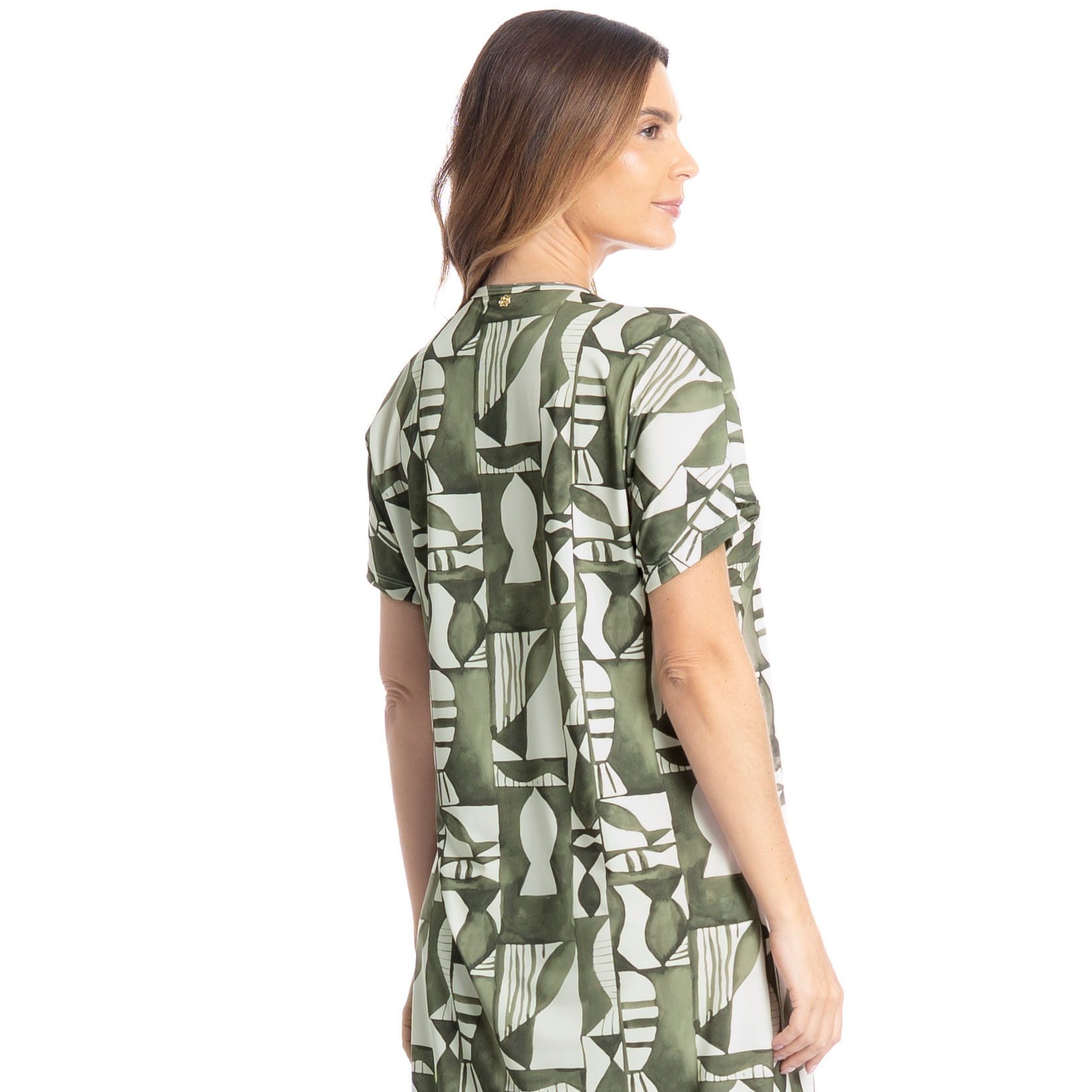 Camisão Feminino Médio Teresa Verde - Imagem 2