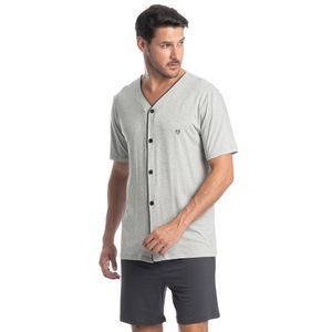 Pijama Masculino Curto Americano Henrique Tombini