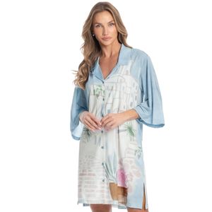 Camisão Abotoado La Villa