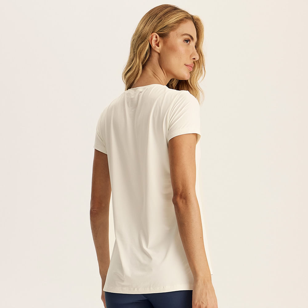 Camiseta Feminina Pulse Cardio Vivame Branco - Imagem 2
