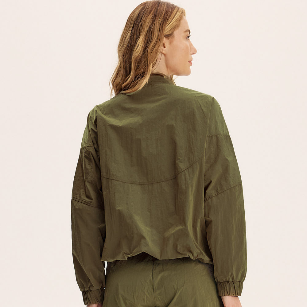 Jaqueta Bomber Com Bolso Powerline Vivame Verde - Imagem 2