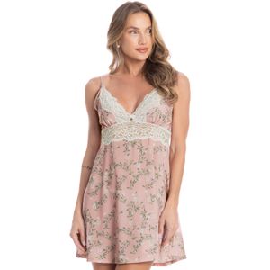 Camisola Com Renda Luiza Oliveiras