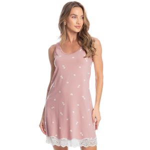 Camisão Regata Com Renda Amore