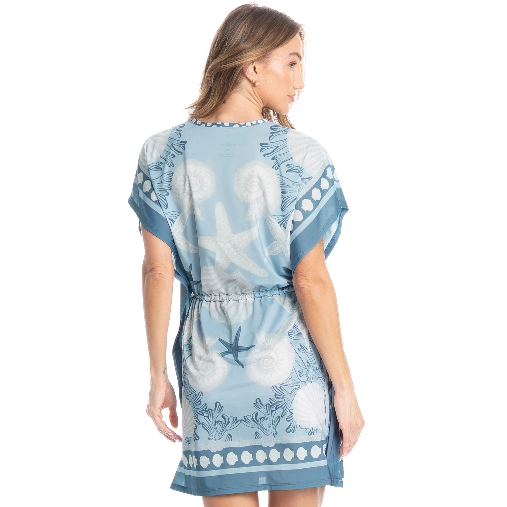 Kaftan Lenço Oceano Azul-2 - Imagem 2