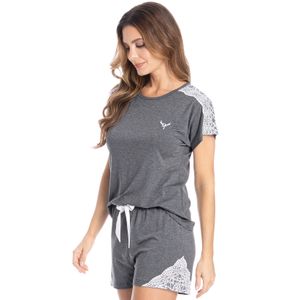 Pijama Feminino Curto Bruna