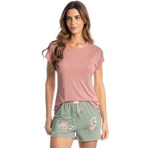 Pijama Feminino Curto Fiore
