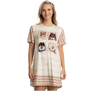 Camisão Curto Feminino Moka