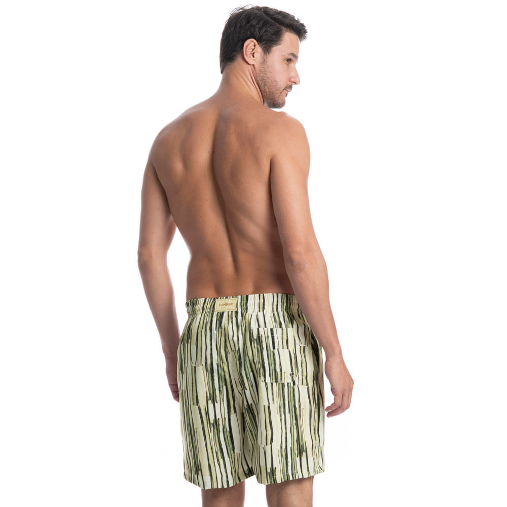 Bermuda De Banho Moacir Cipreste Verde - Imagem 2