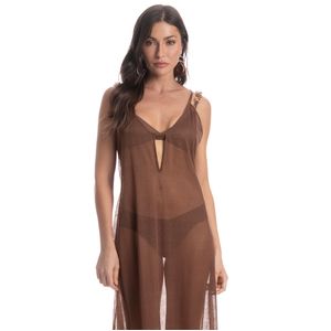 Vestido Longo Capuccino