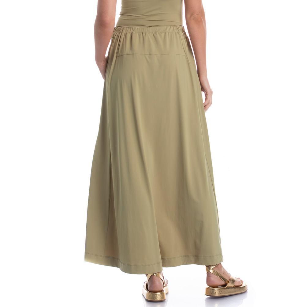 Saia Longa Malaga Verde - Imagem 2