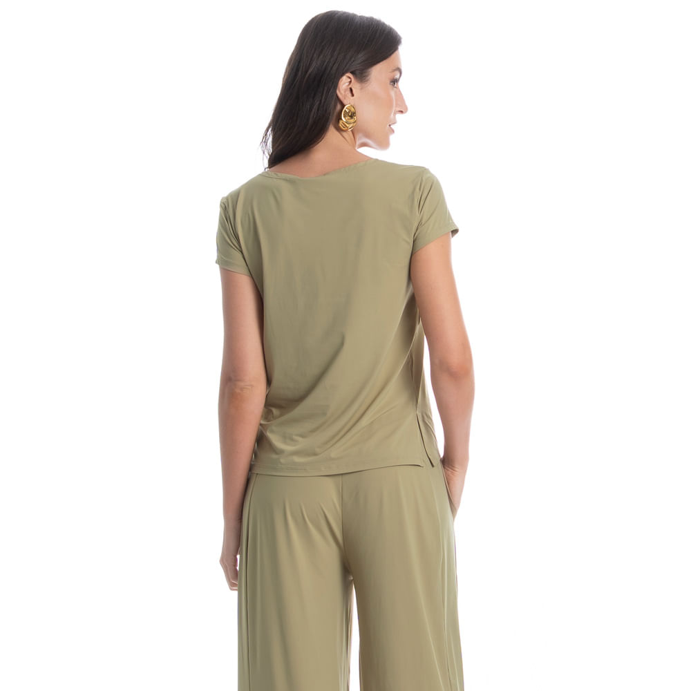 Blusa Feminina Malaga Verde - Imagem 2