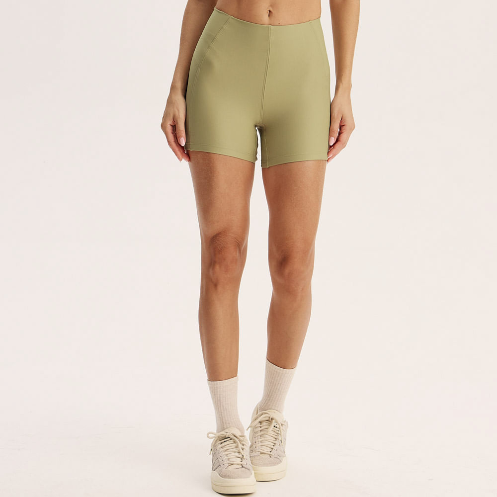 Shorts Curto Invisible Slim Shape Slate Vivame Verde - Imagem 1