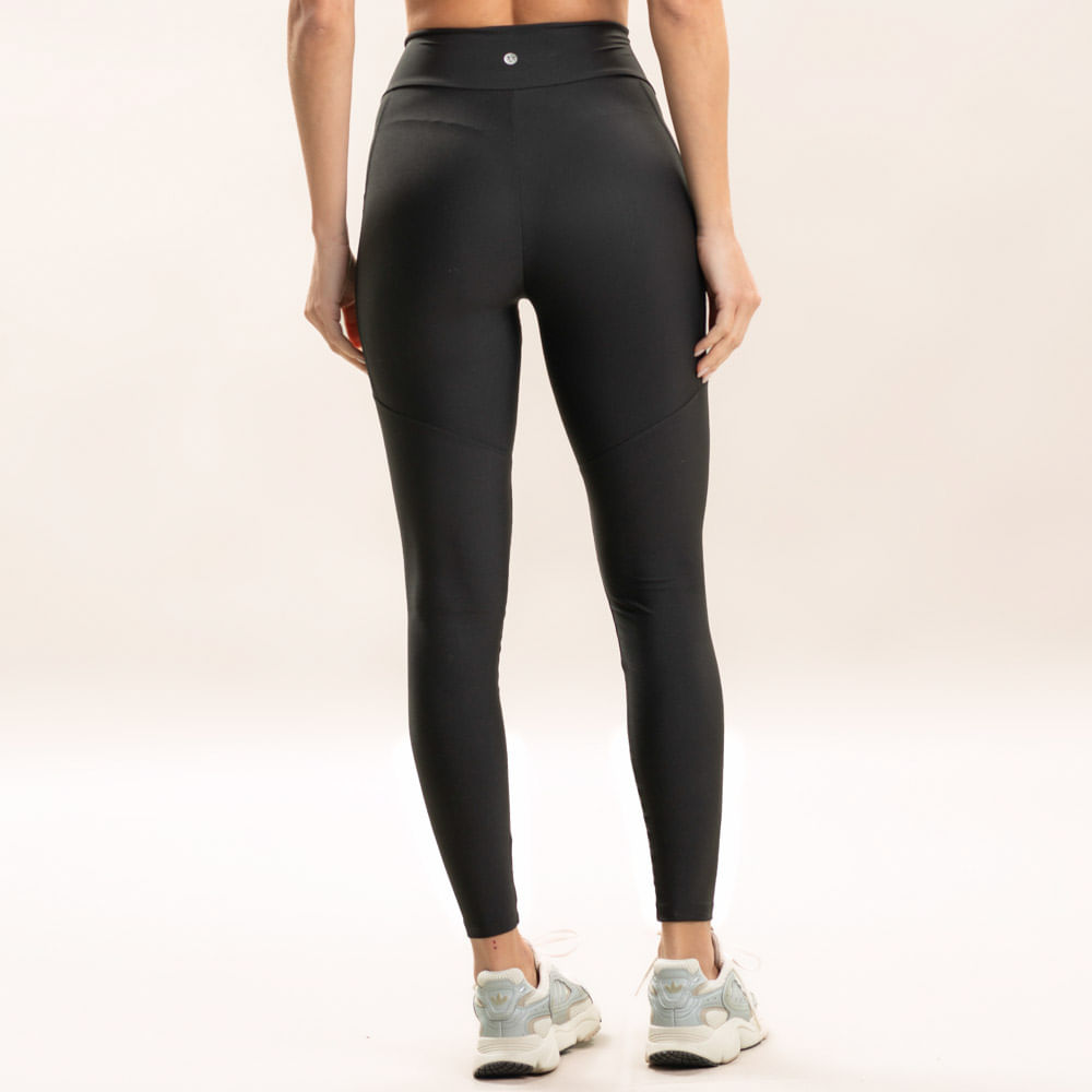 Calça Legging Curve Shape Com Bolso Run Vivame Preto - Imagem 2