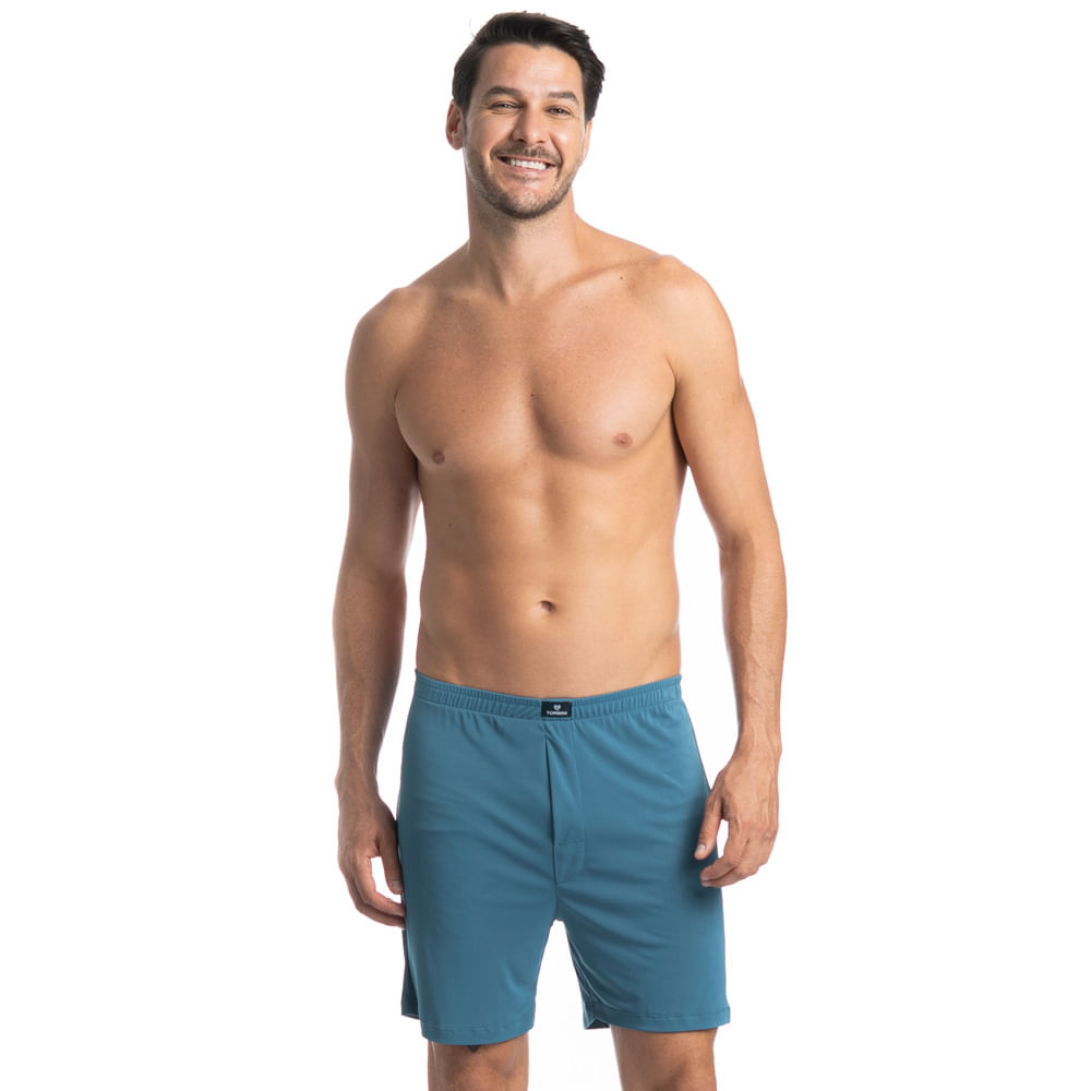 Boxer Masculina Matheus Azul-2 - Imagem 1