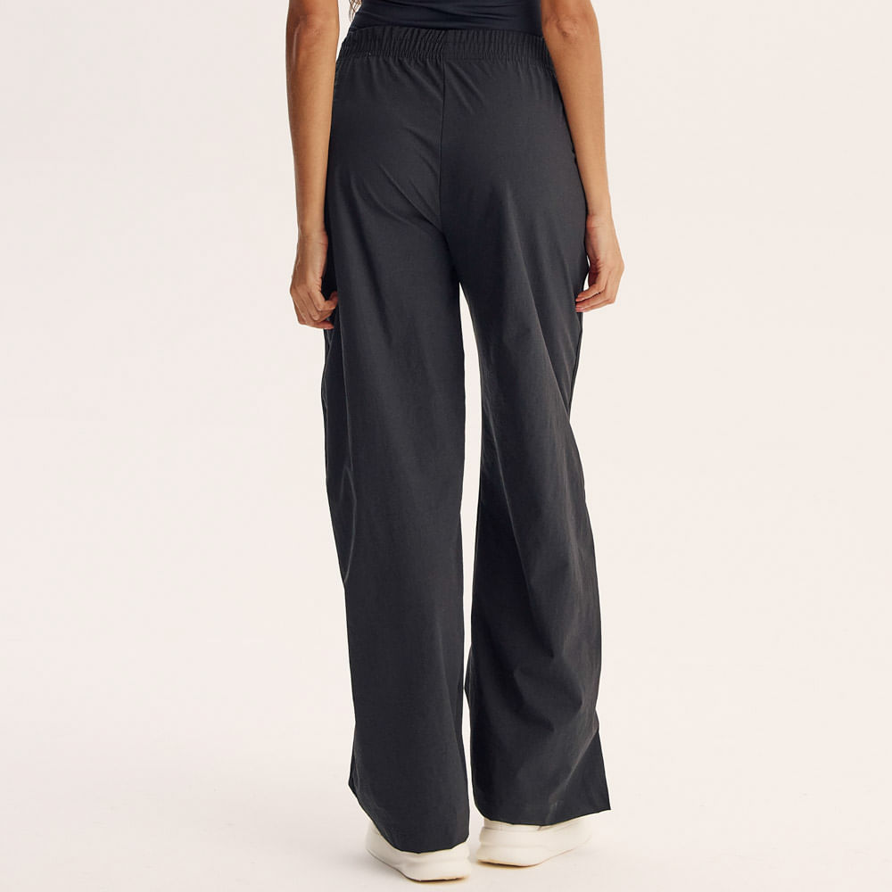 Calça Reta Com Bolsos Flex Vivame Preto - Imagem 2