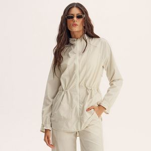 Parka Alongada Com Bolso Flex Vivame