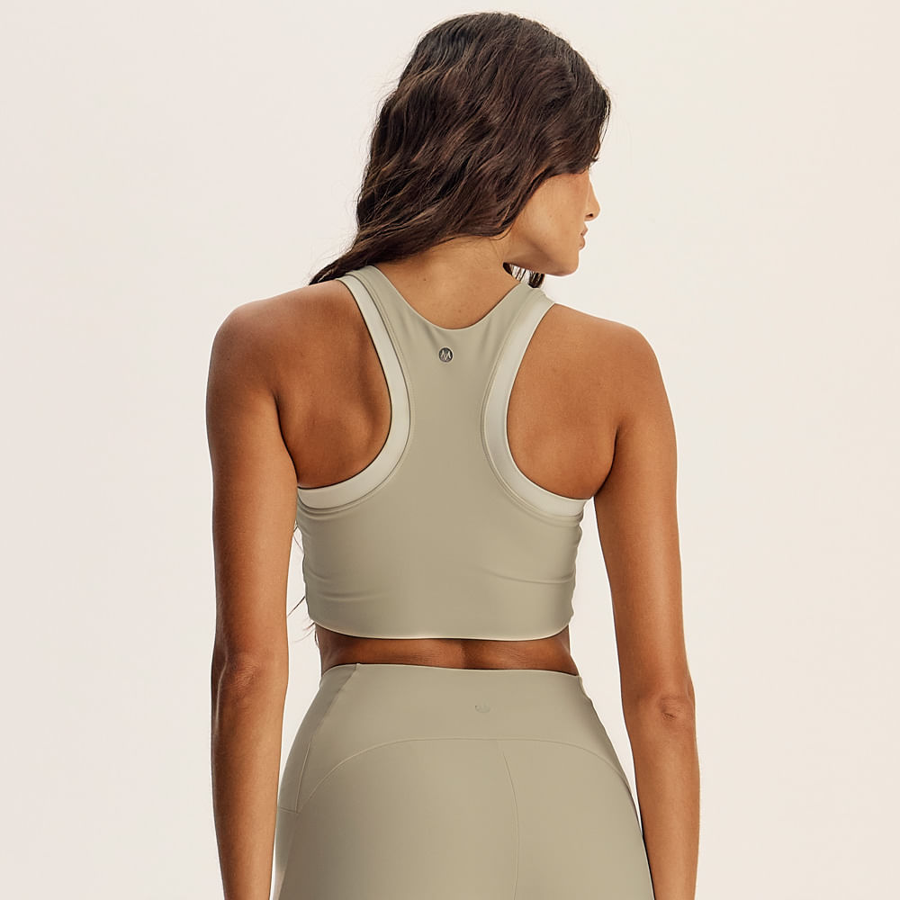 Top High Player Vivame Bege - Imagem 2