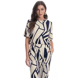 Blusa Ampla Feminina Azzurra