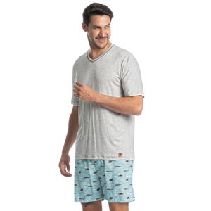 Pijama Masculino Curto Al Mare Tombini