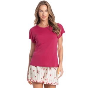 Pijama Curto Feminino Primavera