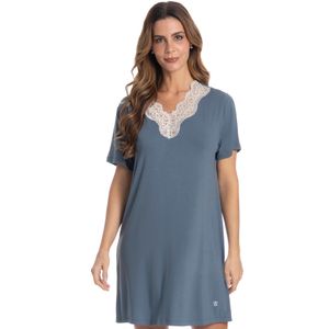 Camisão Curto Com Renda Marisa