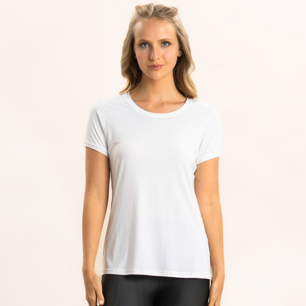 Camiseta Basic Pulse Vivame Branco - Imagem 1