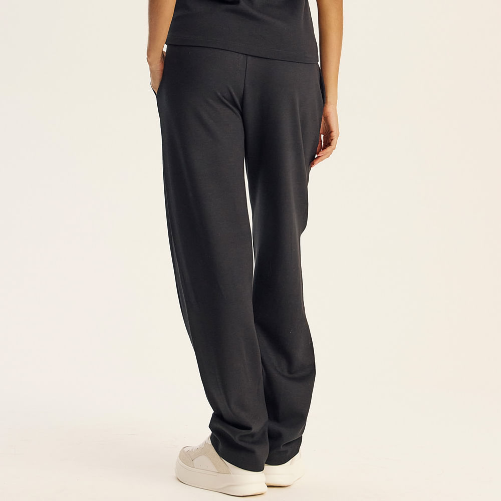 Calça Feminina Barrel Kayla Vivame Preto - Imagem 2