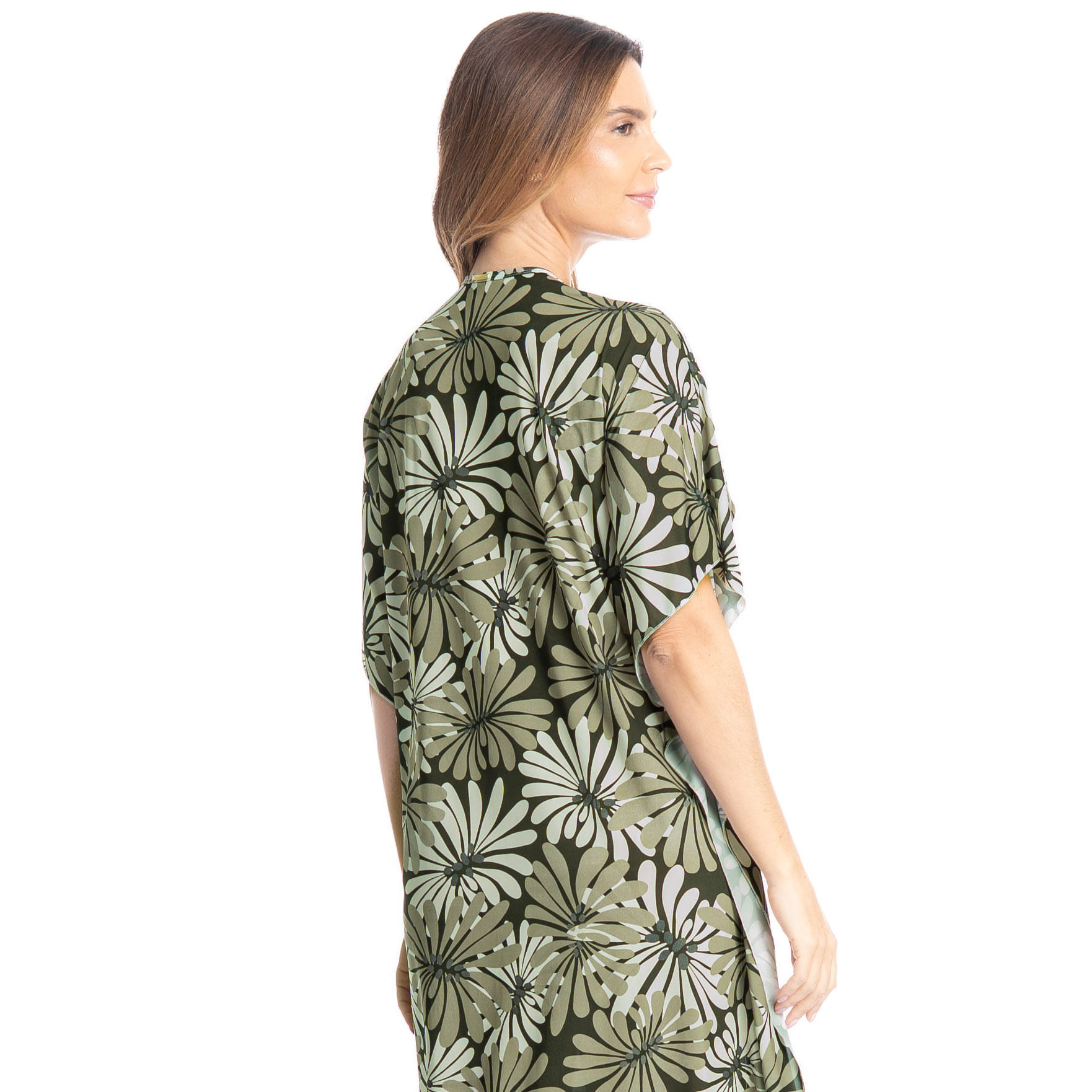 Kaftan Feminino Longo Alana Verde - Imagem 2