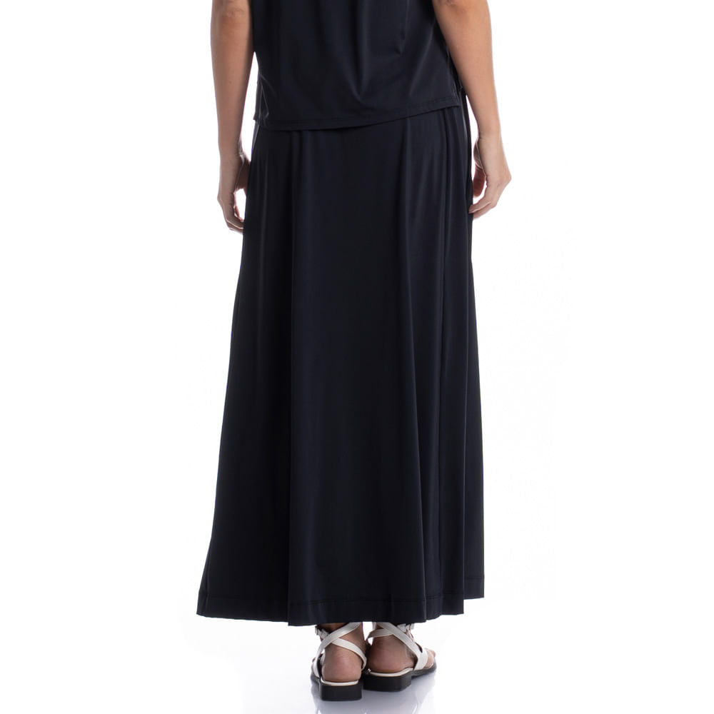 Saia Longa Madri Preto - Imagem 2