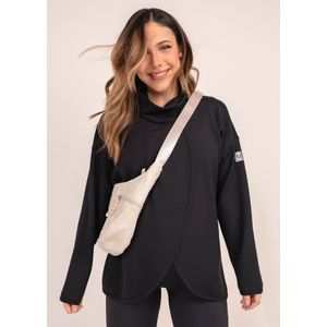 Blusão Modal Duo Com Abertura Frontal Essence