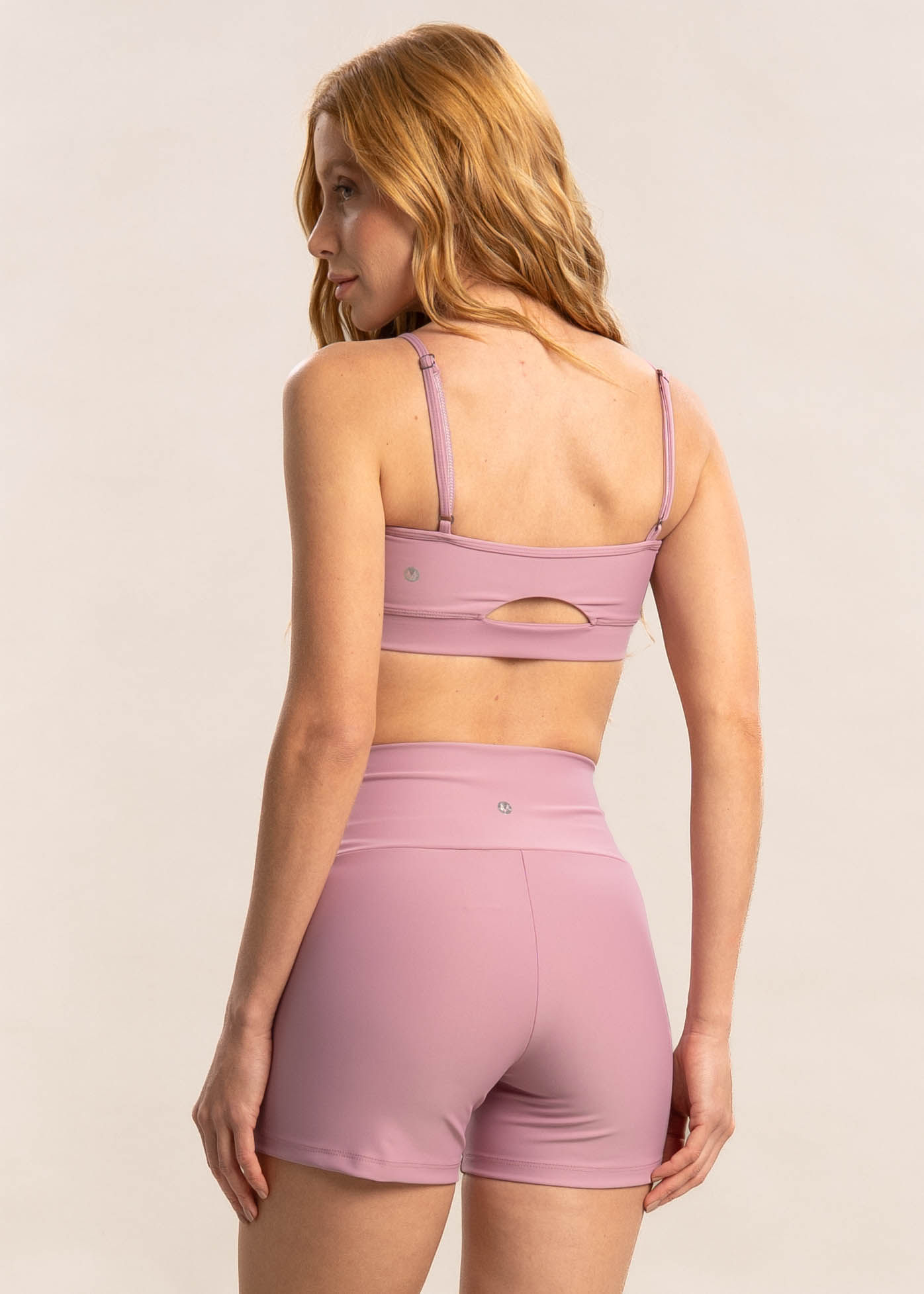 Shorts Curto Orchid Essential Shape Rosa - Imagem 2